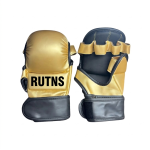 RUTNS Pro Gold MMA Training Gloves